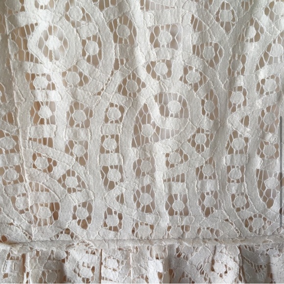 ❤️ J CREW Cream Lace Dress - Picture 4 of 4